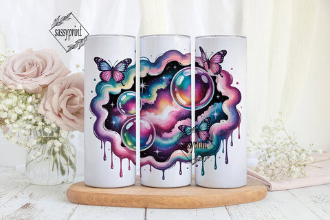 Magical Butterfly Nebula 20oz Tumbler Sublimation sassyprint 