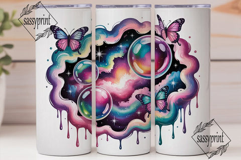 Magical Butterfly Nebula 20oz Tumbler Sublimation sassyprint 
