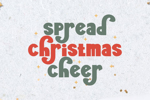 Magical Christmas - Fun Bold Display Font Font Masyafi Studio 