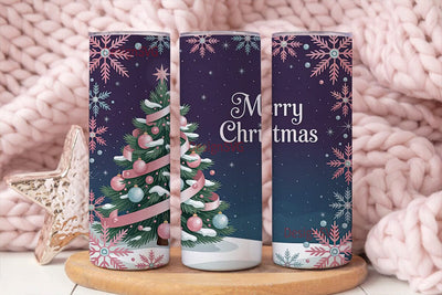 Magical Christmas Tree 20oz Tumbler Wrap Sublimation DesignSVG 