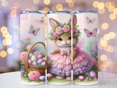 Magical Easter Bunny Tumbler, Whimsical Easter Tumbler, Stylish 20oz Wrap, Sublimation Design, Trendy Gift Idea, Spring Bunny Wrap, Magical Easter Tumbler Sublimation SvggirlplusArt 