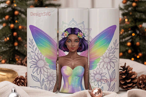 Magical Fairy 20oz Tumbler Wrap Sublimation DesignSVG 