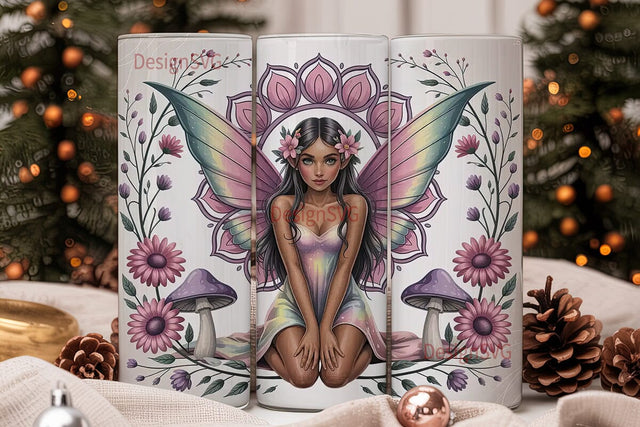 Magical Fairy 20oz Tumbler Wrap Sublimation DesignSVG 