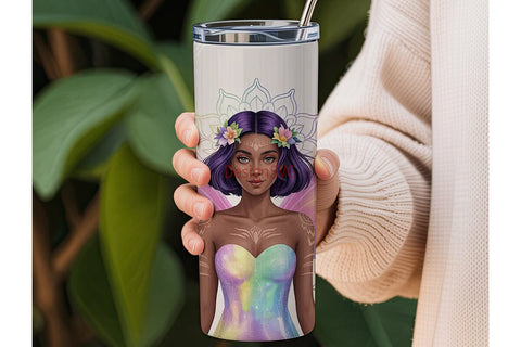 Magical Fairy 20oz Tumbler Wrap Sublimation DesignSVG 