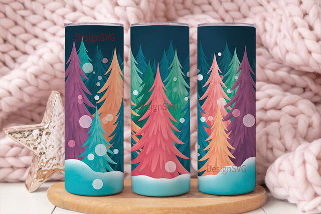 Magical Forest 20oz Tumbler Wrap Sublimation DesignSVG 