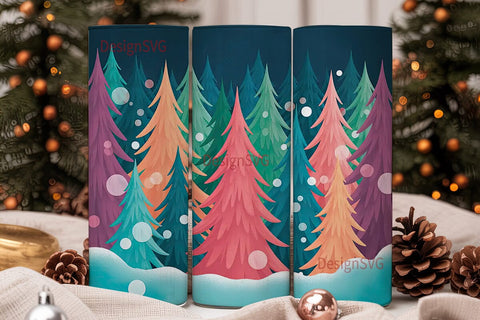 Magical Forest 20oz Tumbler Wrap Sublimation DesignSVG 