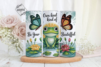 Magical Frog & Butterfly 20oz Tumbler Sublimation sassyprint 