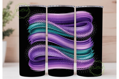 Magical Glitter 20oz Tumbler Wrap Sublimation PixelChick 