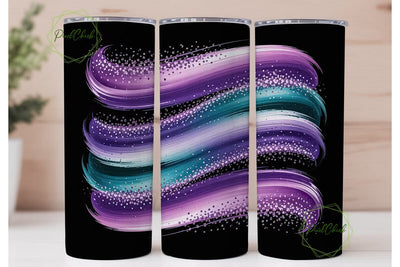 Magical Glitter 20oz Tumbler Wrap Sublimation PixelChick 