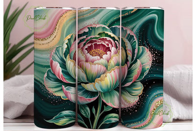 Magical Glitter 20oz Tumbler Wrap Sublimation PixelChick 
