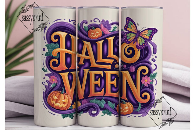 Magical Halloween 20oz Tumbler Wrap Sublimation sassyprint 