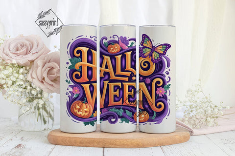 Magical Halloween 20oz Tumbler Wrap Sublimation sassyprint 