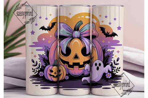 Magical Halloween 20oz Tumbler Wrap Sublimation sassyprint 