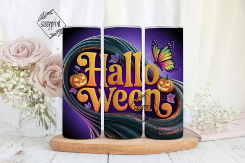 Magical Halloween 20oz Tumbler Wrap Sublimation sassyprint 