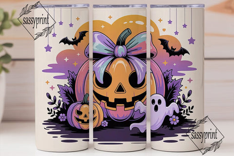 Magical Halloween 20oz Tumbler Wrap Sublimation sassyprint 