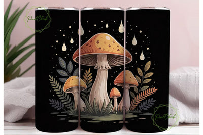 Magical Mushroom Forest 20oz Tumbler Sublimation PixelChick 