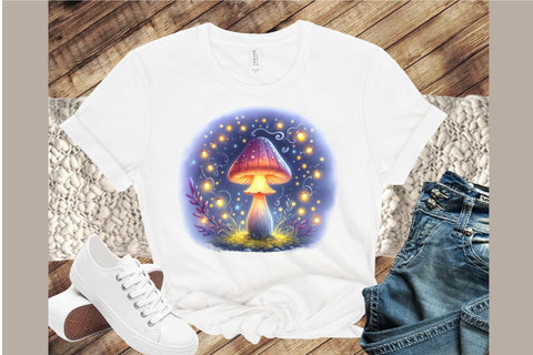 Magical Mushroom Sublimation Clipart Sublimation designartist 
