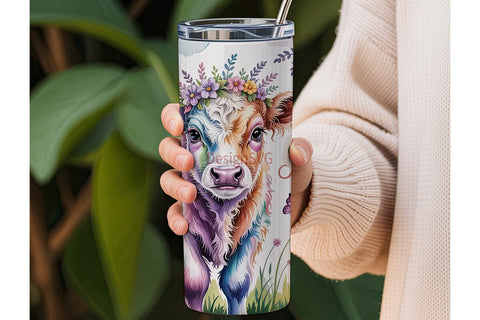Magical Nana Calf 20oz Tumbler Wrap Sublimation DesignSVG 