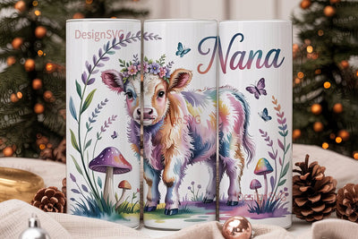 Magical Nana Calf 20oz Tumbler Wrap Sublimation DesignSVG 