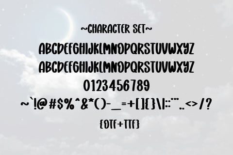 Magical Night Font Masyafi Studio 