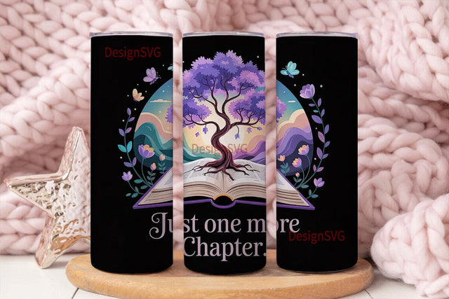 Magical Reading Tumbler Wrap Sublimation DesignSVG 