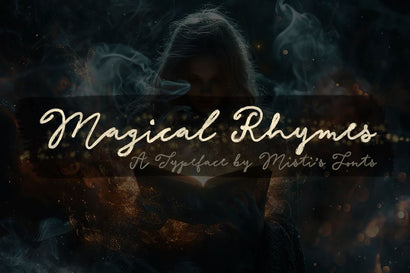 Magical Rhymes Font Misti's Fonts 