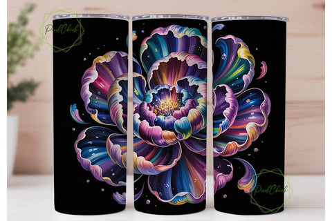 Magical Swirls 20oz Tumbler Wrap Sublimation PixelChick 