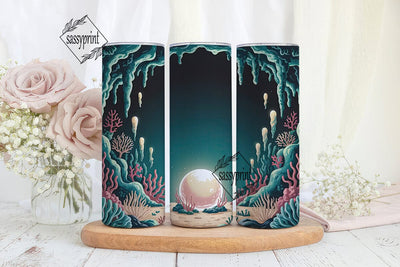 Magical Underwater Grotto 20oz Tumbler Sublimation sassyprint 