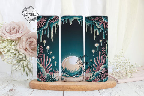 Magical Underwater Grotto 20oz Tumbler Sublimation sassyprint 