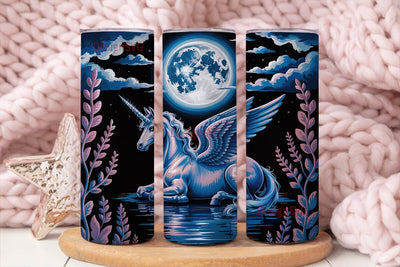 Magical Unicorn 20oz Tumbler Wrap Sublimation DesignSVG 