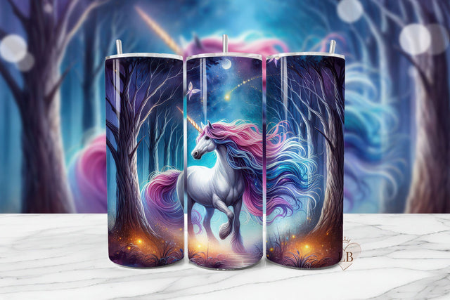Magical Unicorn Tumbler Wrap Sublimation BijouBay 