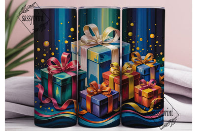 Magical Winter Gifts 20oz Tumbler Wrap Sublimation sassyprint 