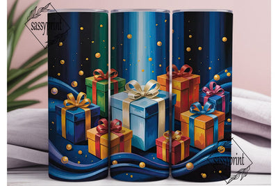 Magical Winter Gifts 20oz Tumbler Wrap Sublimation sassyprint 