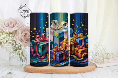 Magical Winter Gifts 20oz Tumbler Wrap Sublimation sassyprint 