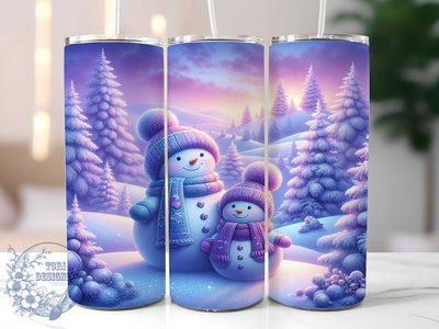 Magical Winter Wonderland Tumbler, Magical Snowman Wrap, Festive Snow Sublimation, Holiday Magic Cup, 20Oz Skinny Tumbler Wrap, Whimsical Winter Mug, Enchanted Christmas Design Sublimation ToriDesigns 