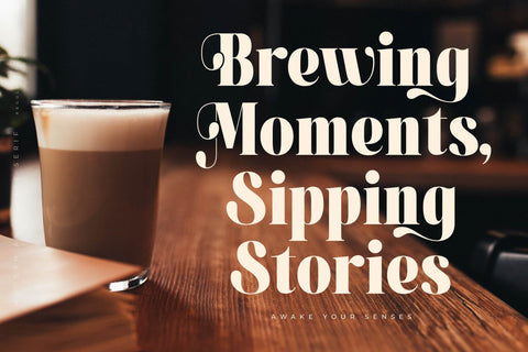 Magilne - Modern Alternate Serif Font Letterena Studios 