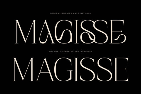 Magisse Typeface Font Storytype Studio 