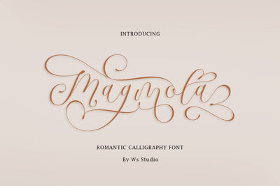 Magmola Font WsStudio 