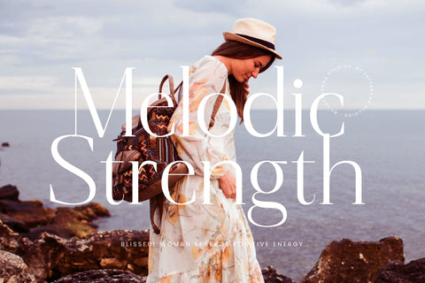 Magnetic Azuhster - Minimalist Serif Font Font Letterena Studios 