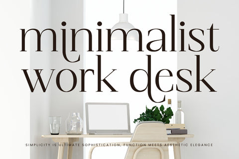 Magnetic Azuhster - Minimalist Serif Font Font Letterena Studios 