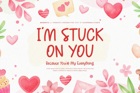 Magnetic - Handwritten Font Font Alpaprana Studio 