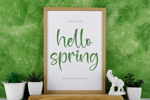 Magnetism Amarylis - Handwritten Script Font Font Letterena Studios 