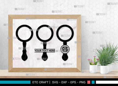 Magnifying Glass Monogram, Magnifying Glass Silhouette, Magnifying Glass SVG, Detective Svg, Spyglass Svg, Search Tool Svg, Investigation Svg, SB00521 SVG ETC Craft 