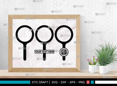 Magnifying Glass Monogram, Magnifying Glass Silhouette, Magnifying Glass SVG, Detective Svg, Spyglass Svg, Search Tool Svg, Investigation Svg, SB00521 SVG ETC Craft 