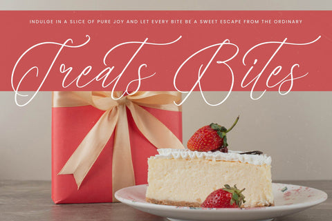 Magnolia Florale - Modern Calligraphy Font Letterena Studios 