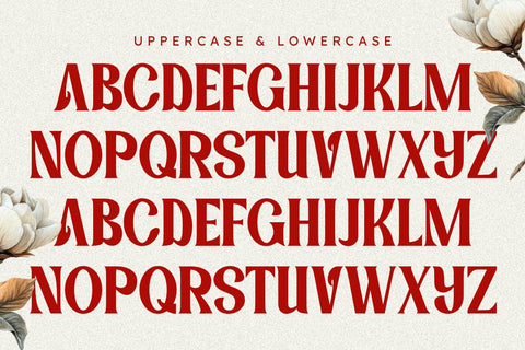 Magnolie - Vintage Serif Font Font Masyafi Studio 