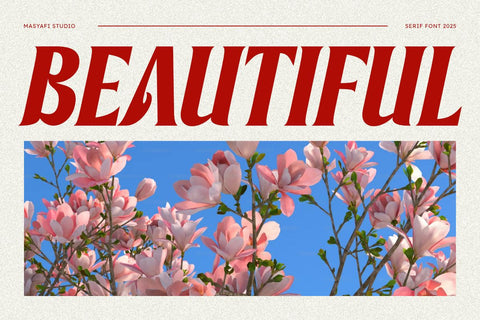 Magnolie - Vintage Serif Font Font Masyafi Studio 