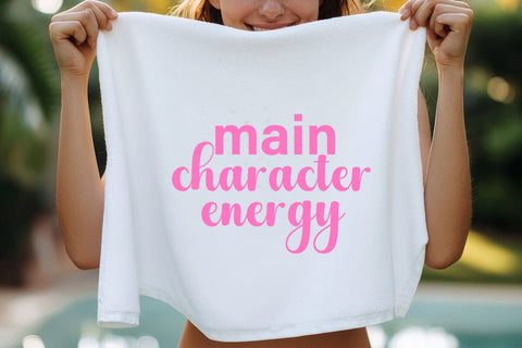 main character energy SVG Angelina750 