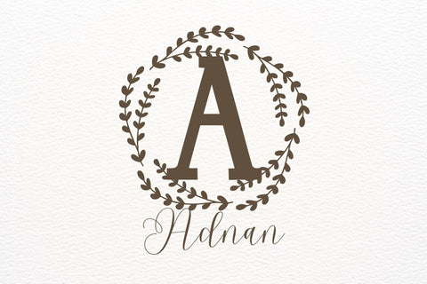 Majestelle Monogram Font Font Dm Letter Studio 