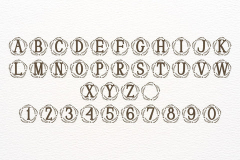 Majestelle Monogram Font Font Dm Letter Studio 